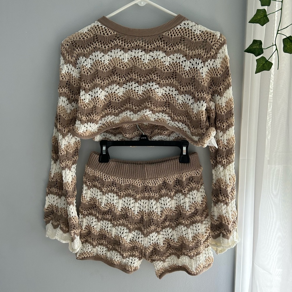 Princess Polly crotchet coverup set